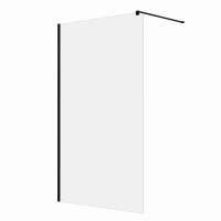 WALK-IN BLACK Ścianka 90X200 