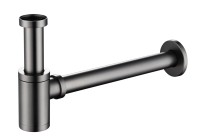 PREMIUM GUNMETAL BRUSHED syfon horyzontalny MOBI