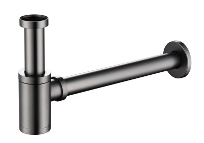 PREMIUM GUNMETAL BRUSHED syfon horyzontalny MOBI