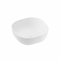 CIRRUS WHITE MAT Umywalka ceramiczna MOBI