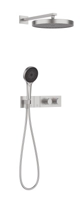 SWITCH SYSTEM NICKEL BRUSHED Natryskowy zestaw podtynkowy  MOBI