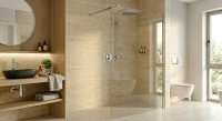 WALK-IN SPACE 10MM CHROME Ścianka 110X200