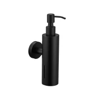 BLACK MATT BRUSHED dozownik do mydła podwieszany GA1815BM MOBI  