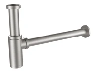 PREMIUM NICKEL BRUSHED syfon horyzontalny MOBI