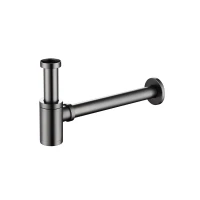 PREMIUM GUNMETAL BRUSHED syfon horyzontalny MOBI