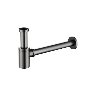 PREMIUM GUNMETAL BRUSHED syfon horyzontalny MOBI