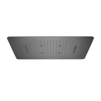 SKY GUNMETAL BRUSHED Trójfunkcyjna deszczownica sufitowa MOBI
