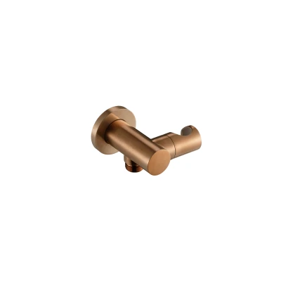 NORTHERN COPPER BRUSHED Przyłącze kątowe z uchwytem na słuchawkę MOBI