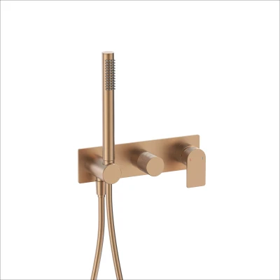 HORIZON COPPER BRUSHED Bateria podtynkowa dwu-funkcyjna typ 2.0 MOBI