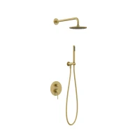 NORTHERN GOLD BRUSHED  Natryskowy zestaw podtynkowy MOBI