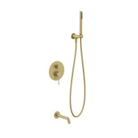 NORTHERN GOLD BRUSHED Wannowy zestaw podtynkowy MOBI
