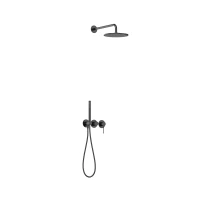 NORTHERN BAUHAUS EDITION BLACK MATT Natryskowy zestaw podtynkowy MOBI