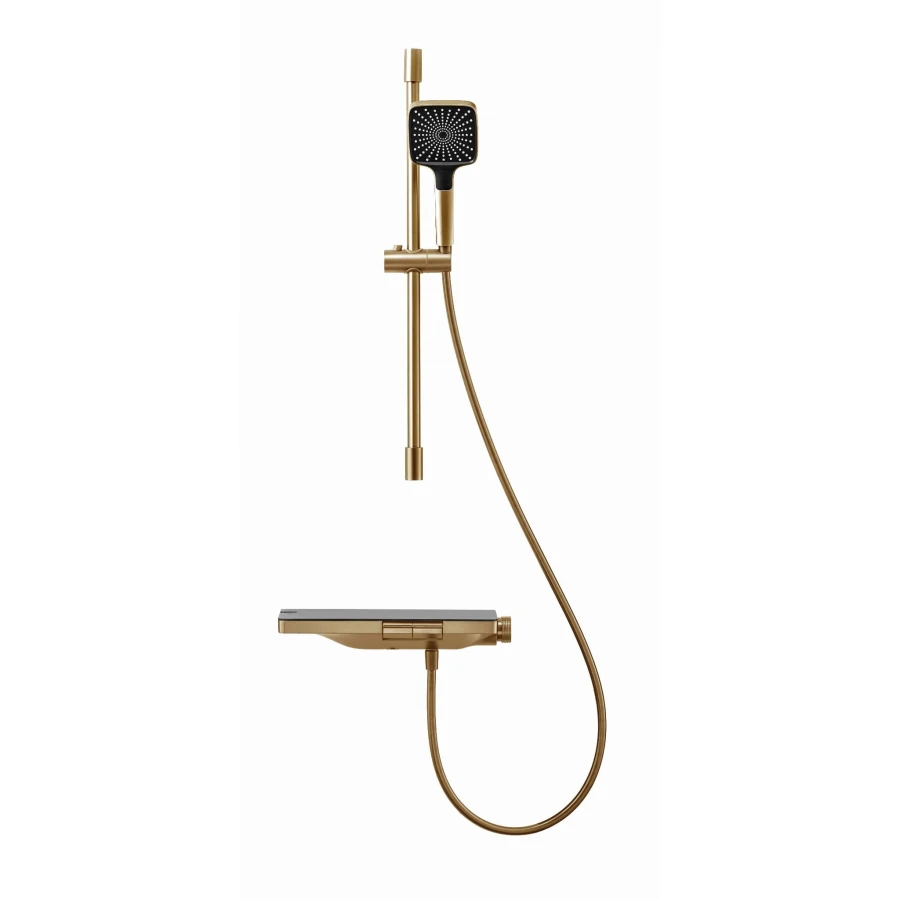 SWITCH SYSTEM GOLD BRUSHED Zestaw natryskowy MOBI - zdjęcie 1