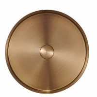 STEEL COPPER BRUSHED Umywalka stalowa 38x11 MOBI - zdjęcie 3