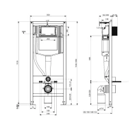 MOBITECH 50 Stelaż podtynkowy WC MOBI - zdjęcie 5