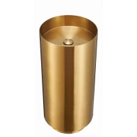 STEEL GOLD BRUSHED Umywalka stalowa wolnostojąca 38x83MOBI