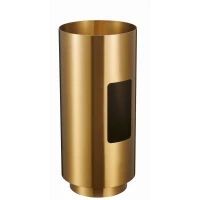 STEEL GOLD BRUSHED Umywalka stalowa wolnostojąca 38x83MOBI - zdjęcie 3