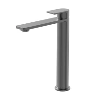 HORIZON GUNMETAL BRUSHED Bateria umywalkowa wysoka MOBI - zdjęcie 1