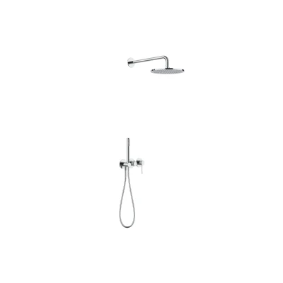 NORTHERN BAUHAUS EDITION CHROME Natryskowy zestaw podtynkowy MOBI