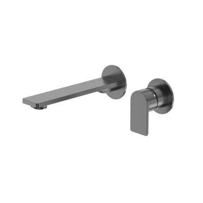 HORIZON GUNMETAL BRUSHED Bateria umywalkowa podtynkowa MOBI