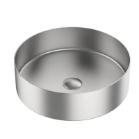 STEEL NICKEL BRUSHED Umywalka stalowa 38x11 MOBI