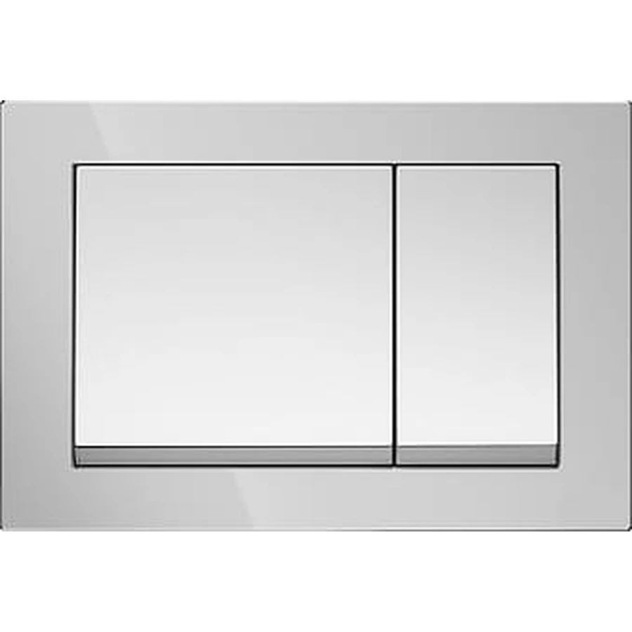 MOBITECH PRZYCISK PRZYCISK SQUARE CHROM - zdjęcie 1