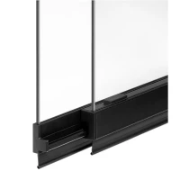 SLIDE BLACK Parawan wannowy 100x150 MOBI - zdjęcie 4