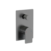 HORIZON GUNMETAL BRUSHED Bateria podtynkowa dwu-funkcyjna typ 1.0 MOBI