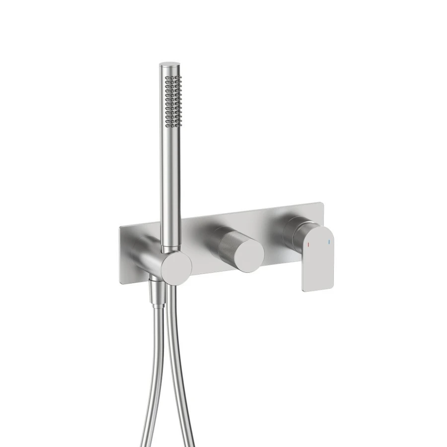 HORIZON NICKEL BRUSHED Bateria podtynkowa dwu-funkcyjna typ 2.0 MOBI - zdjęcie 1