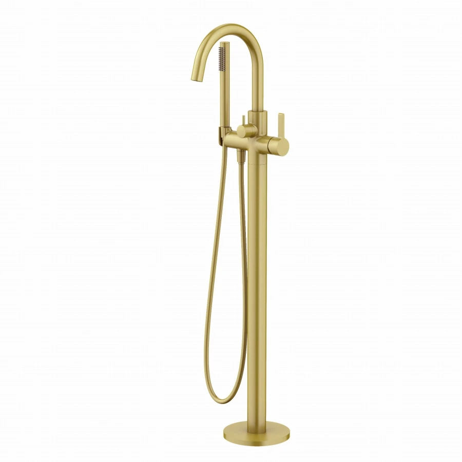 NATURE GOLD BRUSHED Bateria wannowa wolnostojąca MOBI - zdjęcie 1