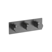 HORIZON GUNMETAL BRUSHED Czterofunkcyjna termostatyczna bateria podtynkowa MOBI - zdjęcie 1
