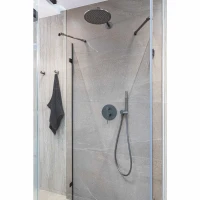 NORTHERN GUNMETAL BRUSHED Natryskowy zestaw podtynkowy MOBI - zdjęcie 10