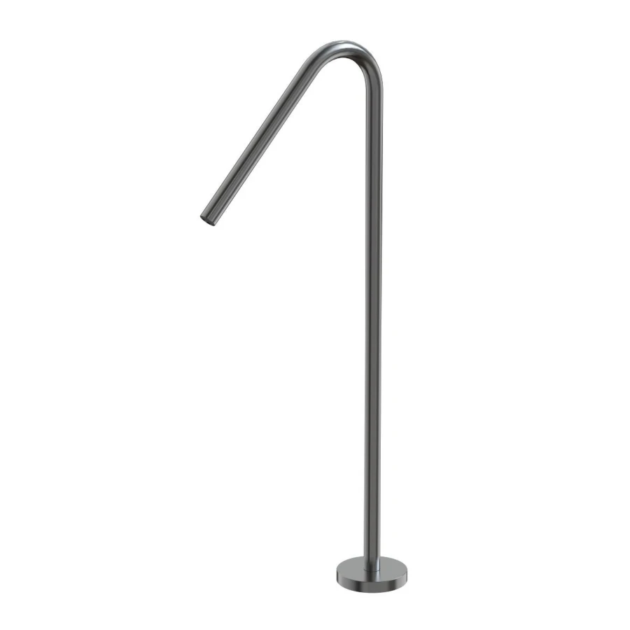 GUNMETAL BRUSHED Wylewka wannowa wolnostojąca MOBI - zdjęcie 1