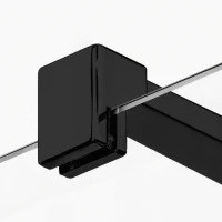 WALK-IN BLACK Ścianka 90X200 - zdjęcie 2