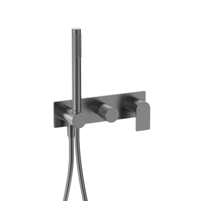 HORIZON GUNMETAL BRUSHED Bateria podtynkowa dwu-funkcyjna typ 2.0 MOBI