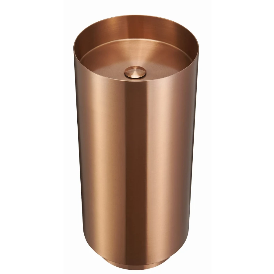 STEEL COPPER BRUSHED Umywalka stalowa wolnostojąca 38x83 MOBI - zdjęcie 1