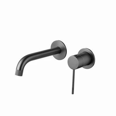 NORTHERN GUNMETAL BRUSHED Bateria umywalkowa podtynkowa MOBI 