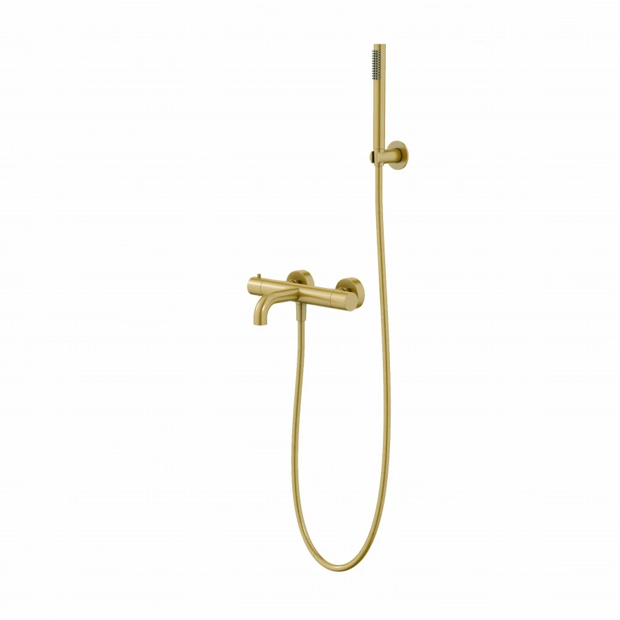 NORTHERN GOLD BRUSHED Zestaw wannowy natynkowy MOBI - zdjęcie 1