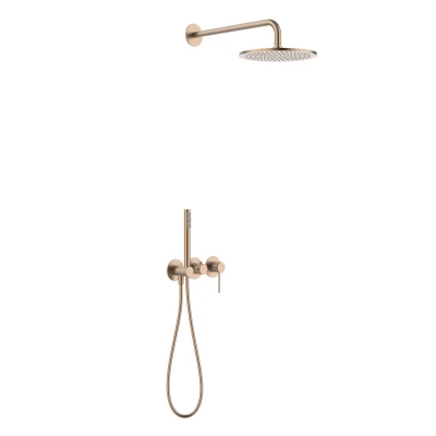NORTHERN BAUHAUS EDITION COPPER BRUSHED Natryskowy zestaw podtynkowy MOBI
