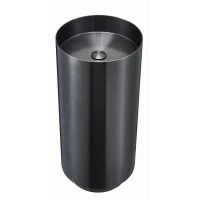 STEEL GUNMETAL BRUSHED Umywalka stalowa wolnostojąca 38x83 MOBI