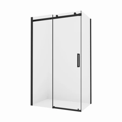 MY SPACE BLACK Kabina prysznicowa 120X90 MOBI