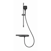 SWITCH SYSTEM  GUNMETAL BRUSHED  Zestaw natryskowy MOBI