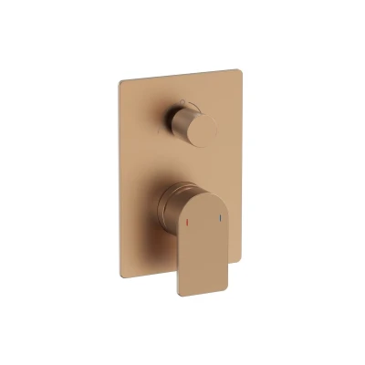 HORIZON COPPER BRUSHED Bateria podtynkowa dwu-funkcyjna typ 1.0 MOBI 