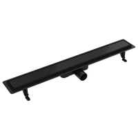 MOBI-DUO Odpływ liniowy DWUSTRONNY 800MM CZARNY MOBI