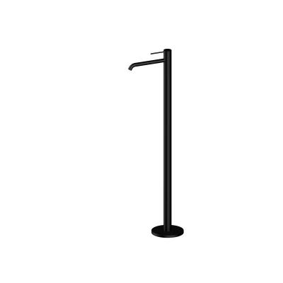 NORTHERN BLACK MATT Bateria umywalkowa wolnostojąca MOBI 
