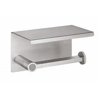 NICKEL BRUSHED Uchwyt na papier MOBI