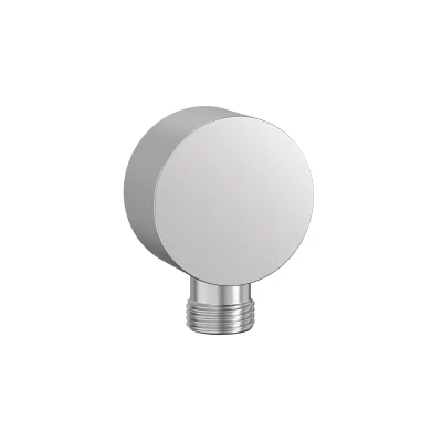 CIRCLE NICKEL BRUSHED Przyłącze kątowe MOBI
