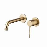 NORTHERN GOLD BRUSHED Bateria umywalkowa podtynkowa MOBI - zdjęcie 1