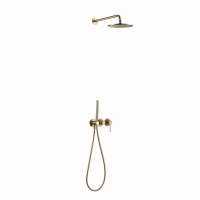 NORTHERN BAUHAUS EDITION GOLD BRUSHED Natryskowy zestaw podtynkowy MOBI - zdjęcie 1