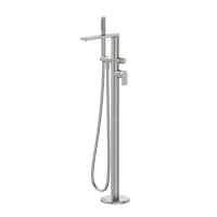 HORIZON NICKEL BRUSHED Bateria wannowa wolnostojąca MOBI - zdjęcie 1